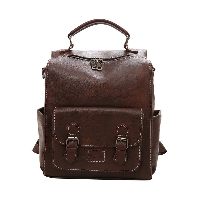 Women's Preppy Style Vintage Fashion Large Capacity Backpacks