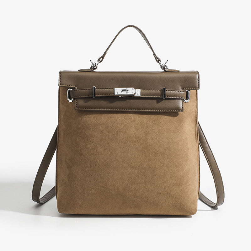 Large Capacity Vintage Frosted Kelly Fashion Bags