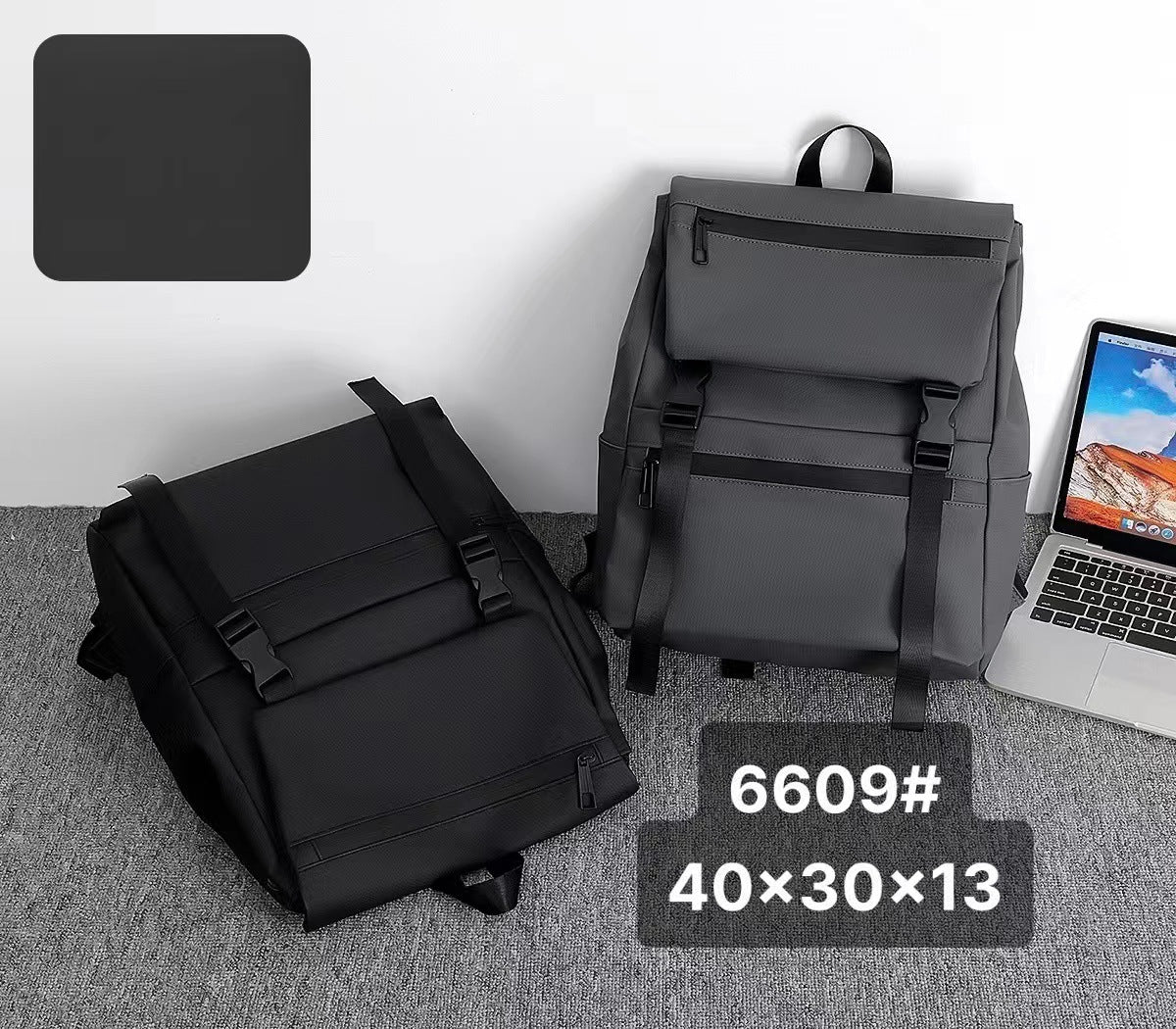 Men's Commute Computer Mechanical Style Derm Waterproof Backpacks