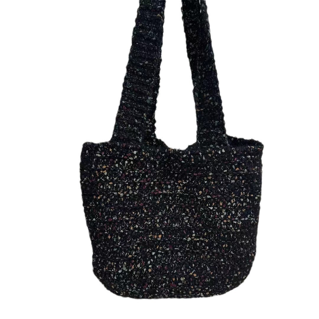 Design Shiny Colorful Vest Gold Thread Armpit Bags