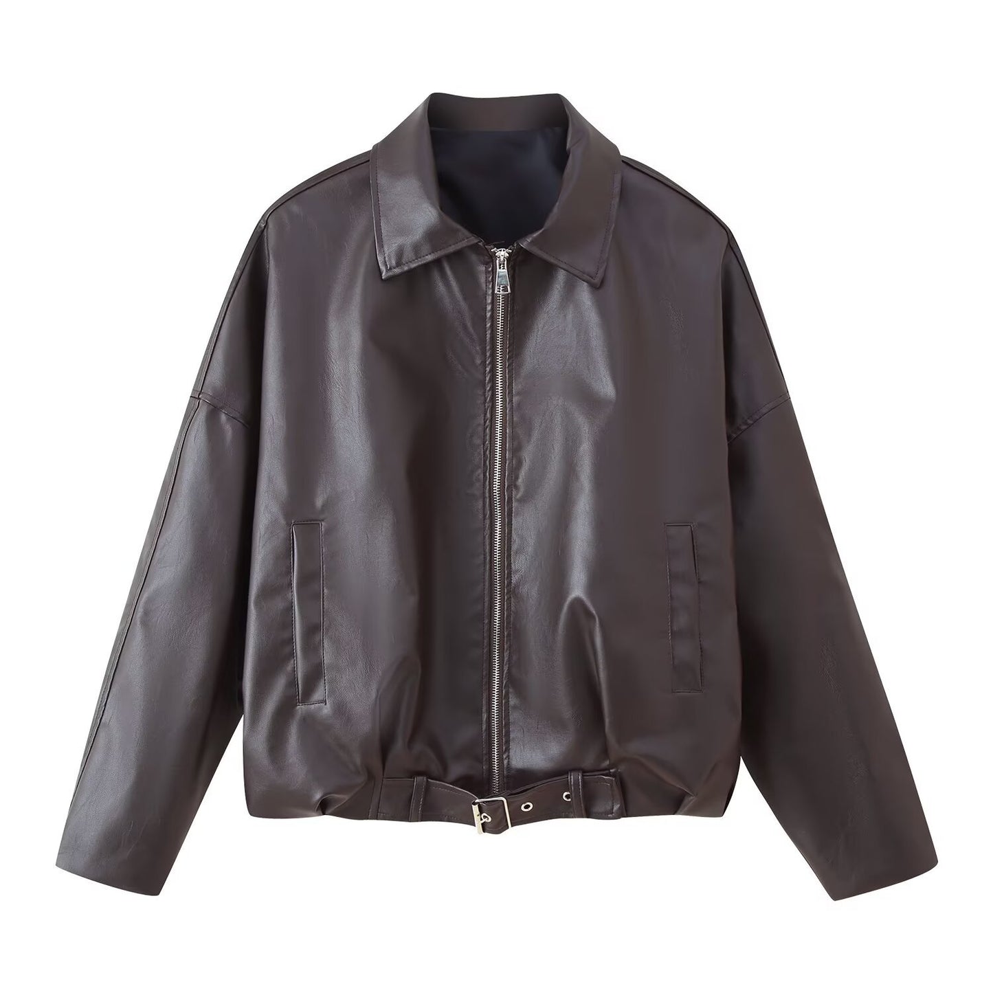 Peter Pan Collar Brown Black Two Jackets