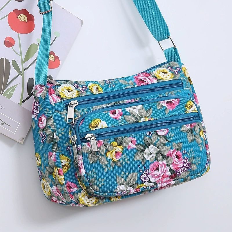 Women's Large Capacity Cloth Nylon Oxford Mother Crossbody Bags