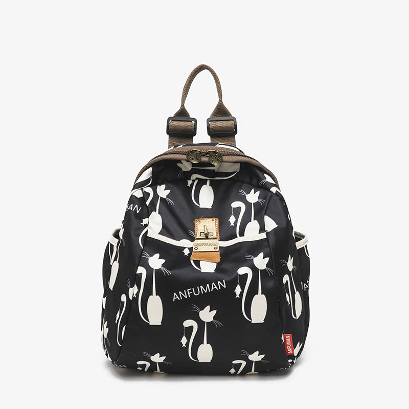 Women's Ethnic Style Waterproof Oxford Cloth Backpacks