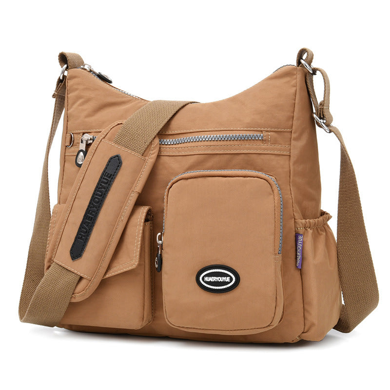 Women's Pretty Nylon Cloth Fashion Waterproof Shoulder Bags