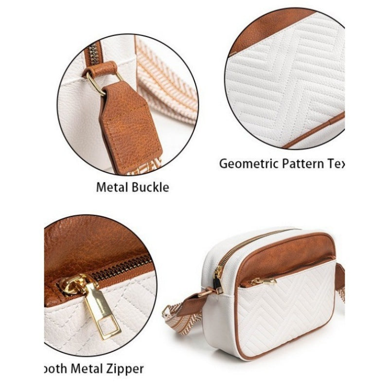 Women's Elegant Adjustable Strap Imitation Leather Crossbody Bags