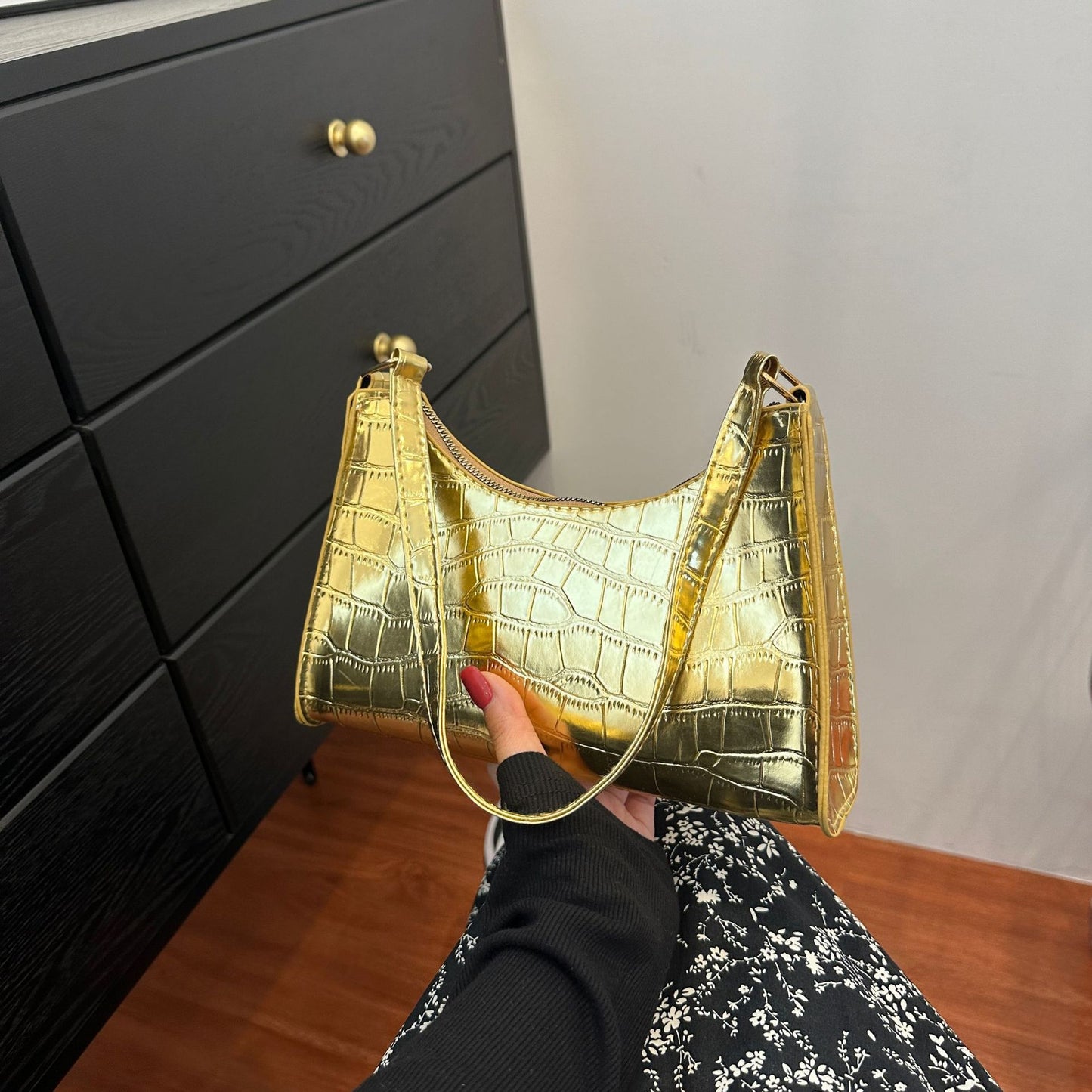 Women's Korean Style Summer Trendy Stone Pattern Bags