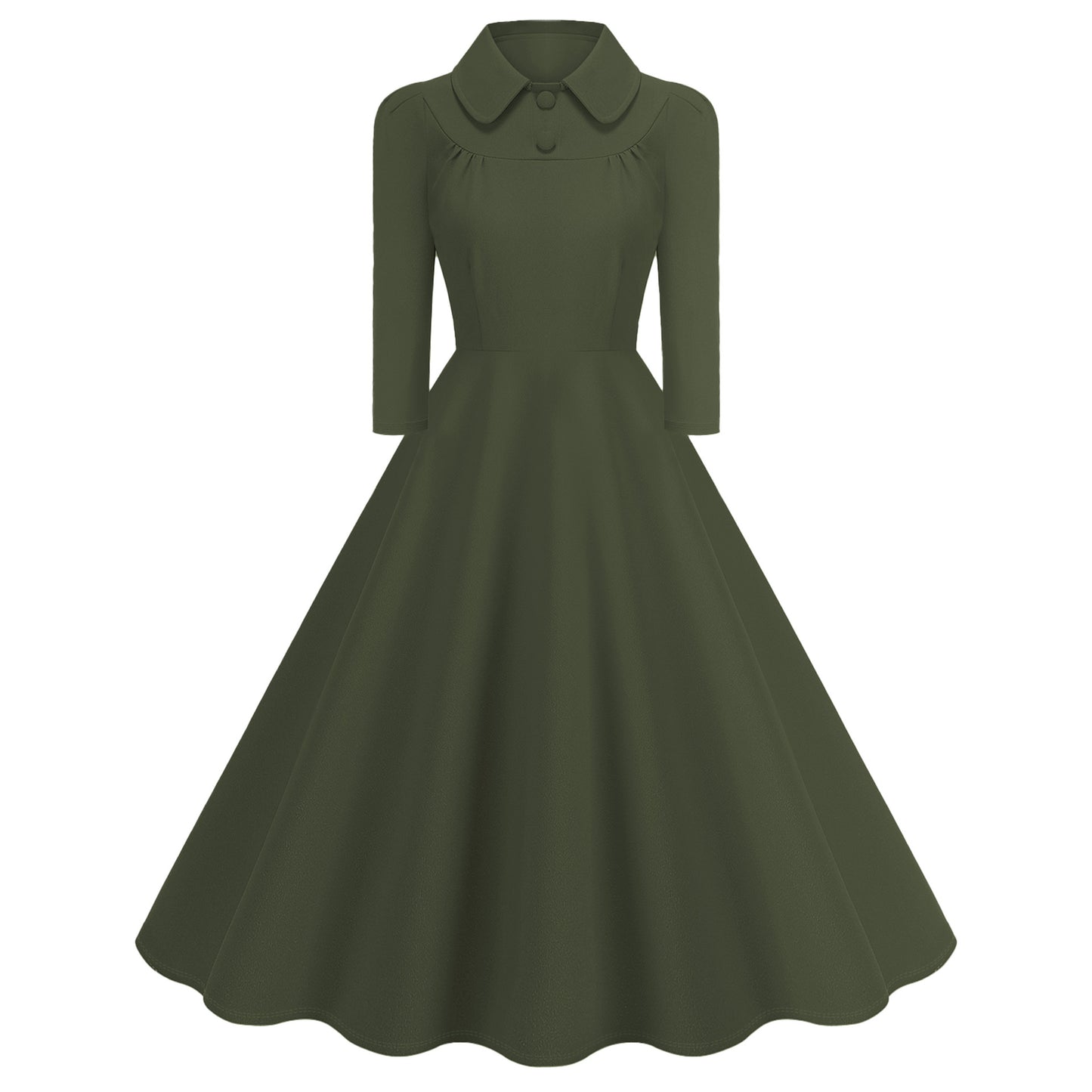 Women's Dress Long Sleeve Autumn Retro Literary Elegance Skirts