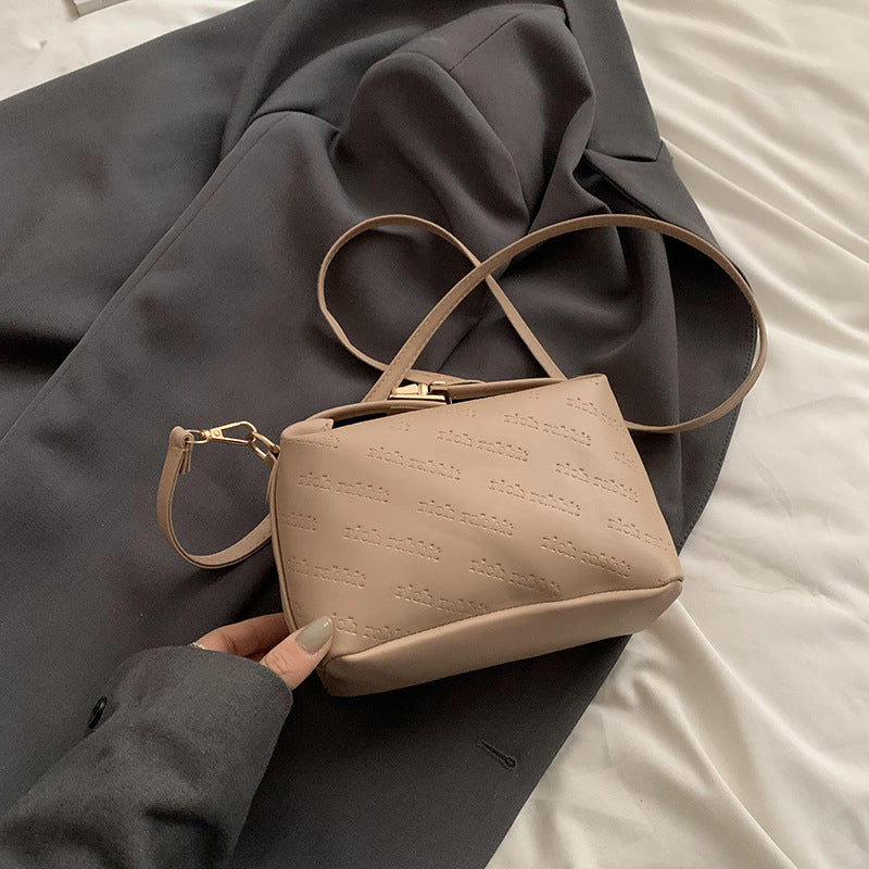 Women's Simple Western Style Niche Korean Today Shoulder Bags