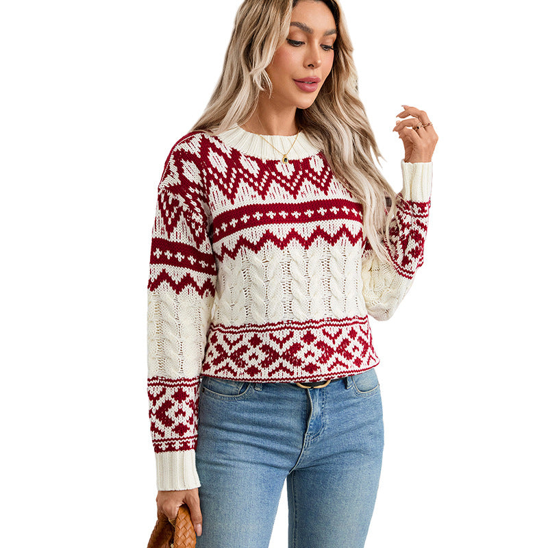 Women's Christmas Nordic Retro Style Thermal For Sweaters