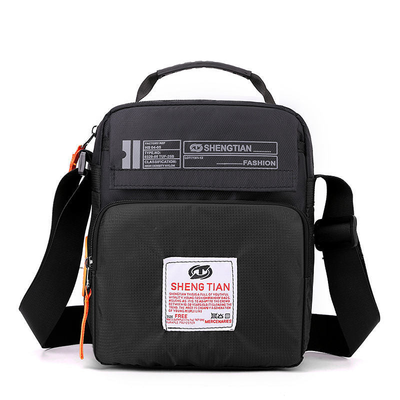 Men's Innovative Oxford Cloth Canvas Pannier Men's Shoulder Bags