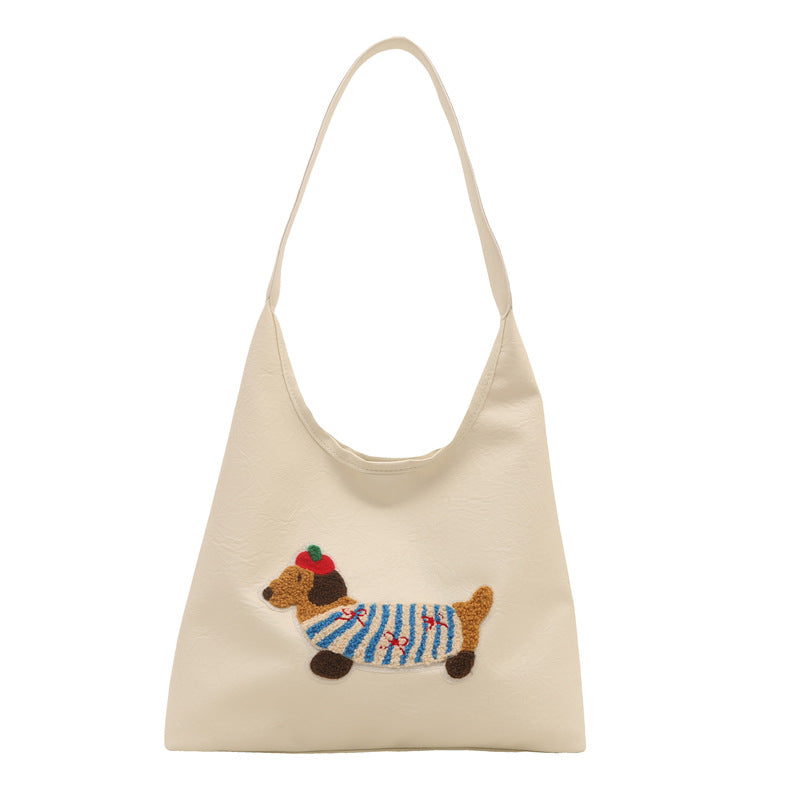Retro Commuter Large Capacity Female Popular Shoulder Bags
