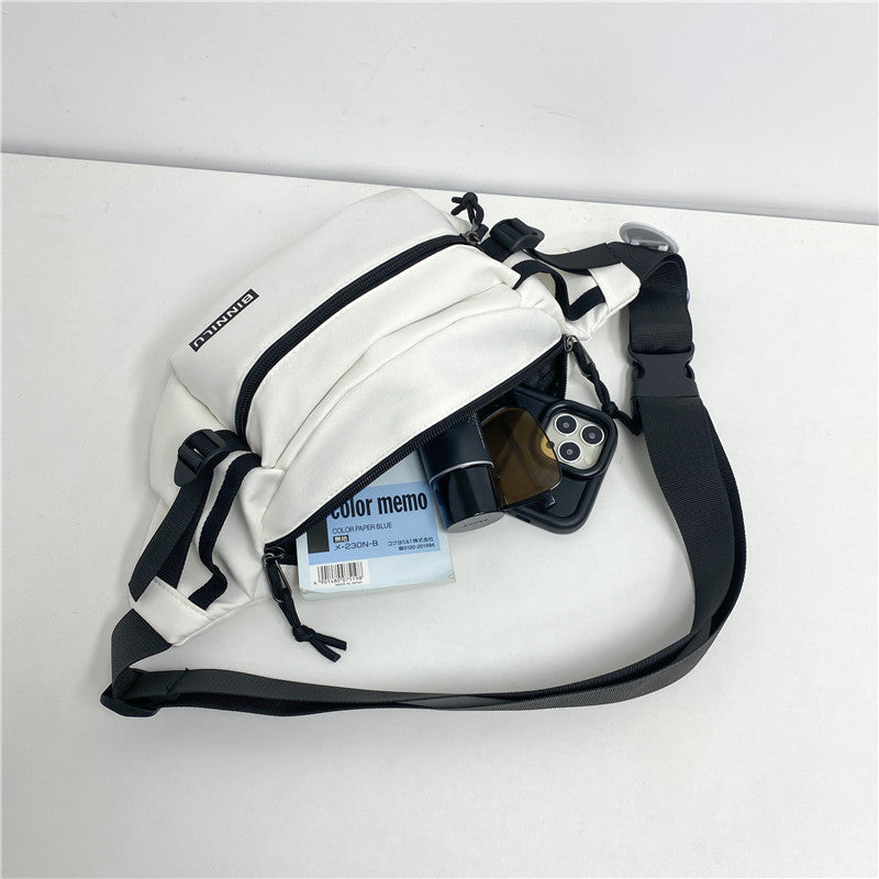 Men's Large Capacity Waterproof Female Korean Style Men's Chest Bags