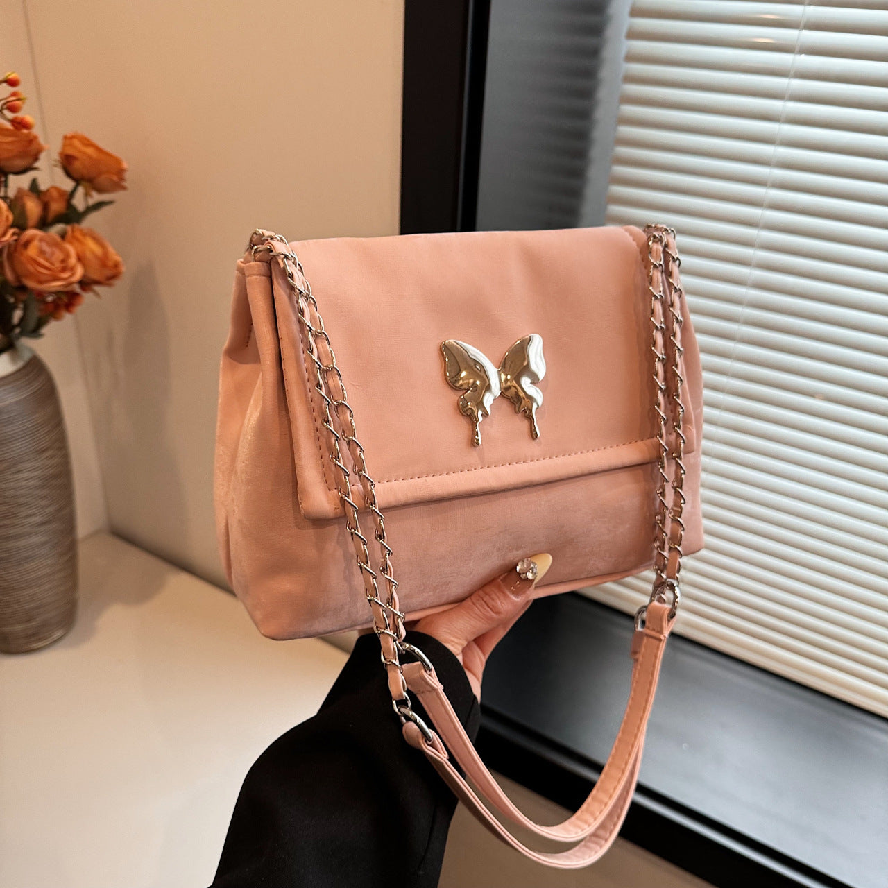 Women's Korean Style Fashion Simple Large Capacity Shoulder Bags