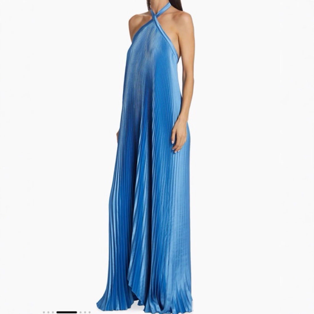 Women's Halter Backless Sexy Dress Vacation Sleeveless Dresses