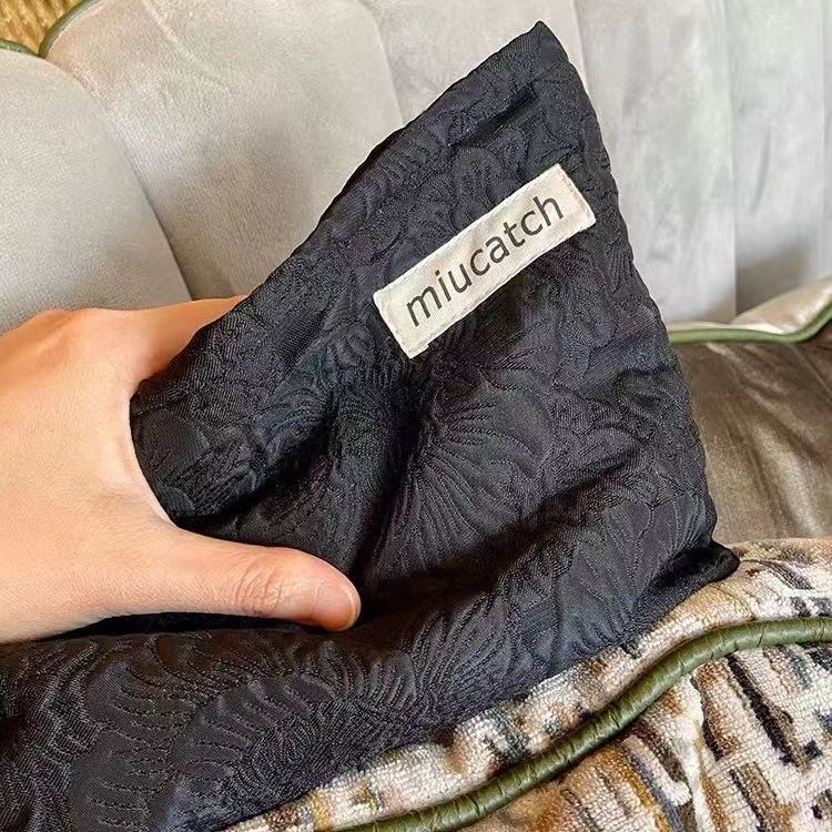 White Simple Graceful Clutch Large Capacity Handbags