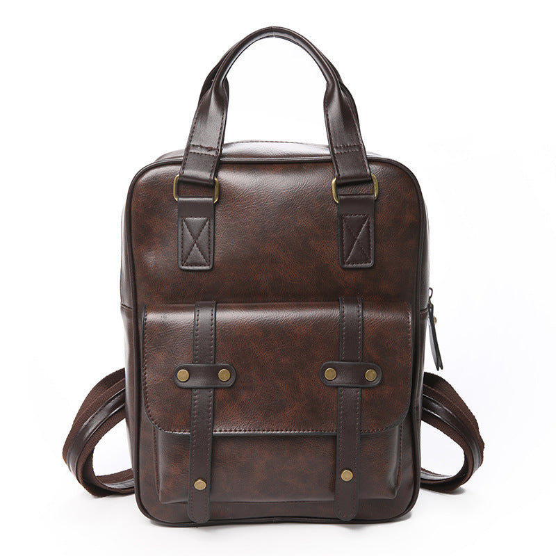 Retro British Style Mori Artistic Versatile Backpacks