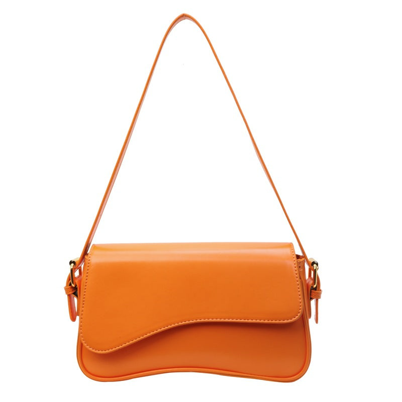 Women's Flip Magnetic Snap Commuting Fashion Simple Underarm Shoulder Bags