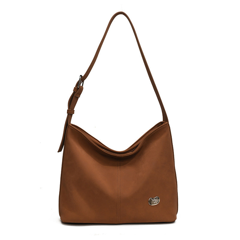 Women's Retro Large Capacity Loose Atmosphere Commuter Shoulder Bags