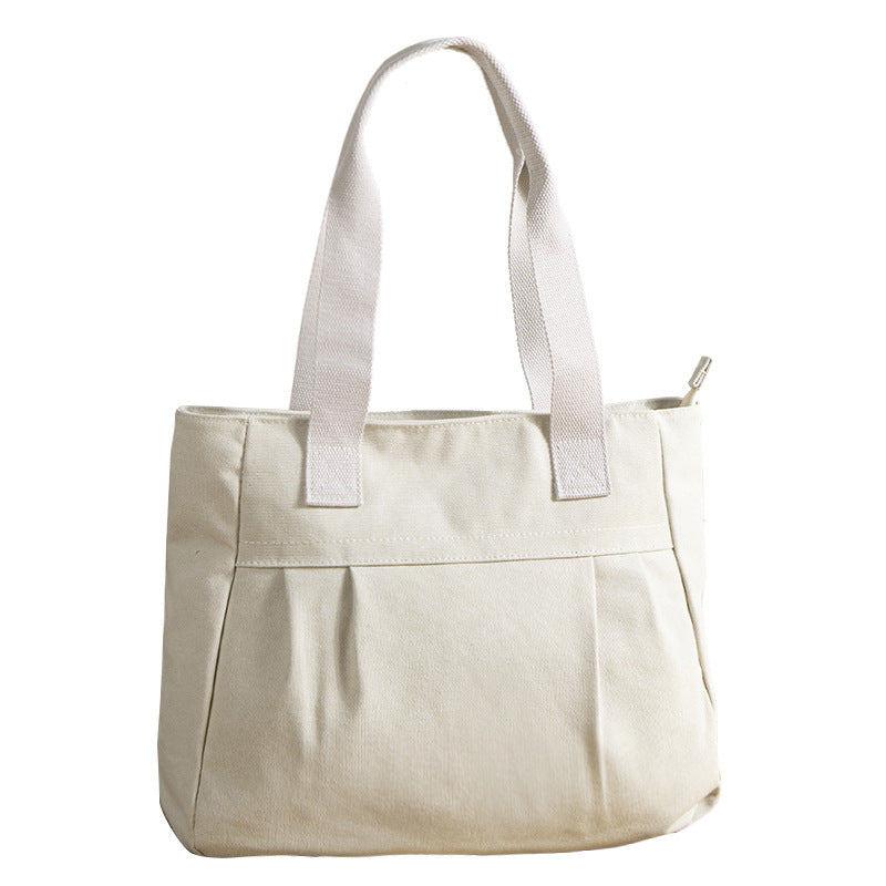 Women's Large Capacity Canvas Simple Retro Shoulder Bags