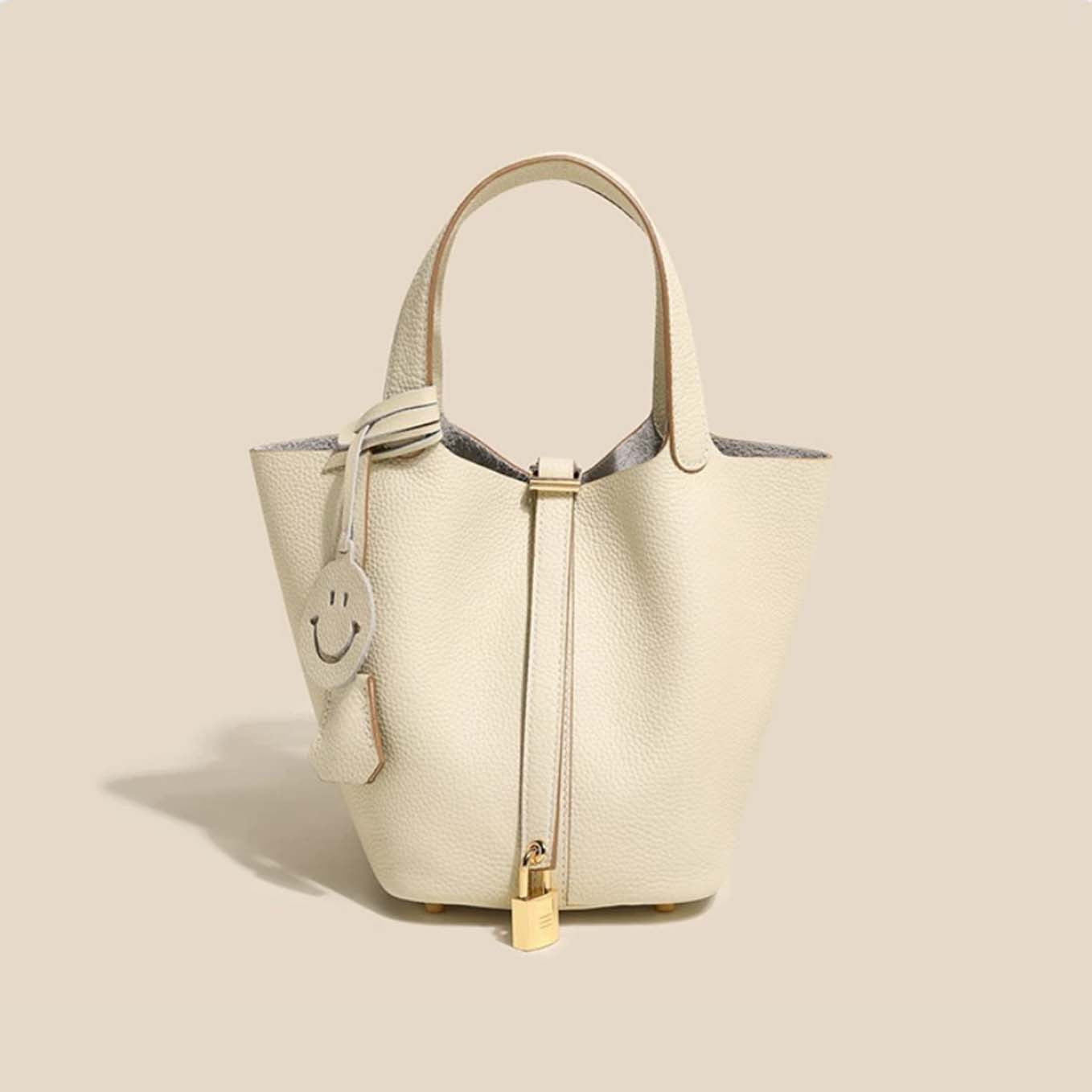 Cowhide Vegetable Basket Light Luxury High-grade Crossbody Bags
