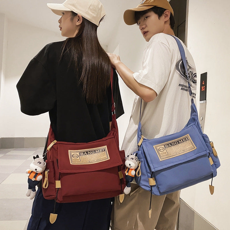 Women's & Men's & Large Capacity Style For College Men's Messenger Bags