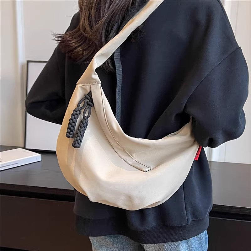 Women's Design Large Capacity Summer Canvas Commuter Men's Messenger Bags
