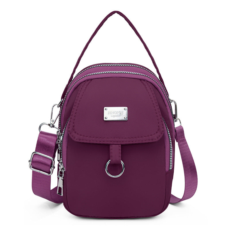 Women's Fashionable Summer Oxford Cloth Niche Crossbody Bags