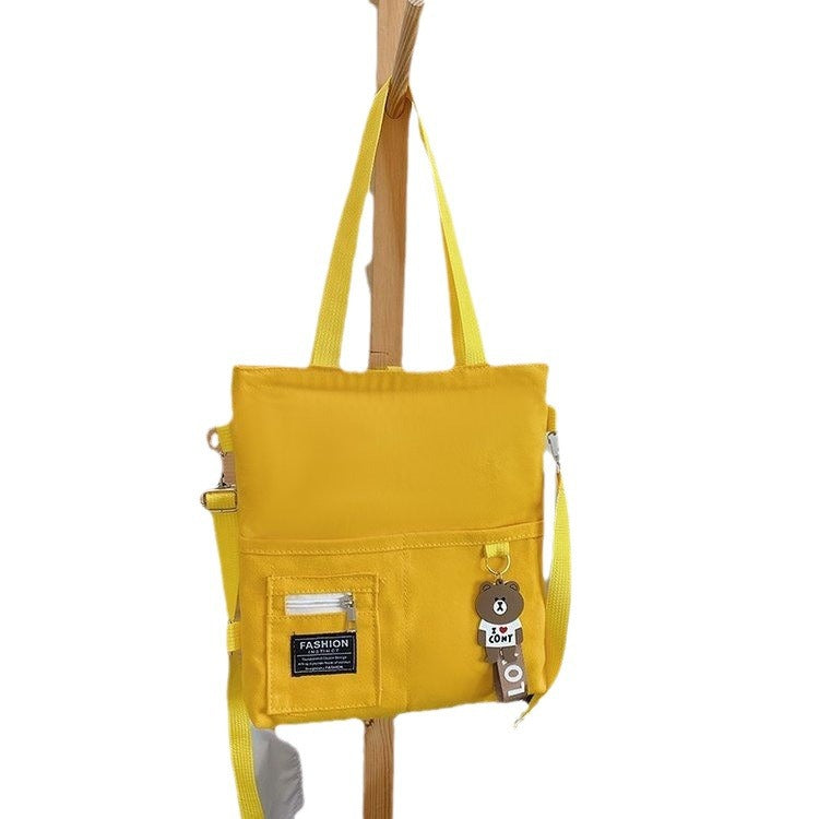 Women's Fashion Glamorous Canvas Tutorial Artistic Shoulder Bags