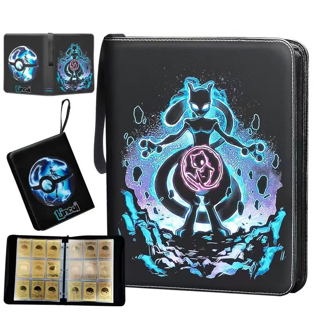 Magic Binder Zipper Waterproof Loose-leaf Storage Card Holder