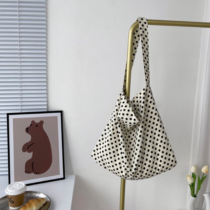 Women's Korean Style Versatile Large Capacity Shopping Shoulder Bags