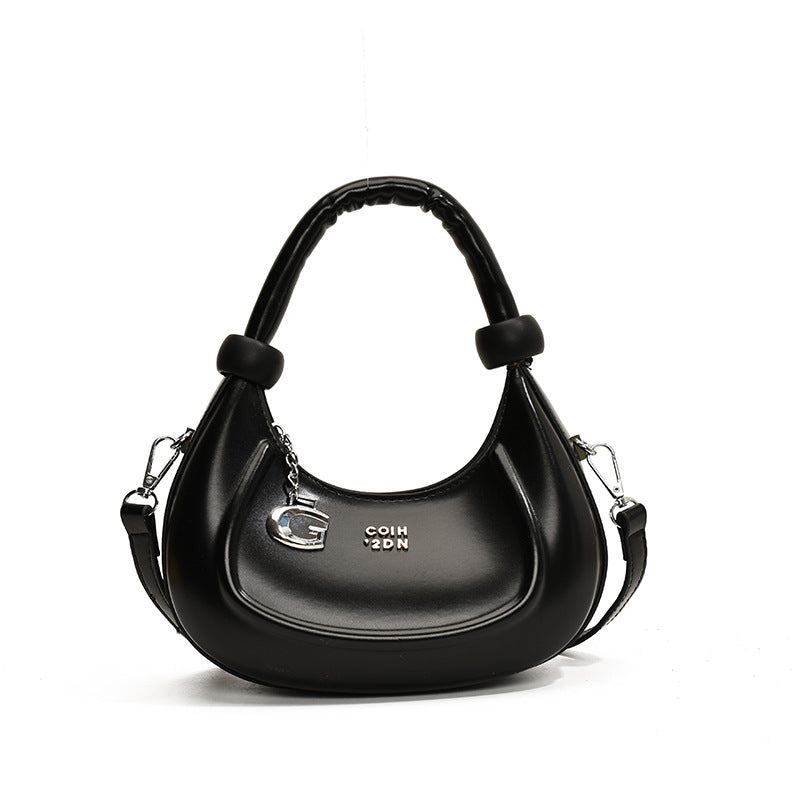 Women's Retro Underarm Crescent For Trendy Fashion Commuter Crossbody Bags