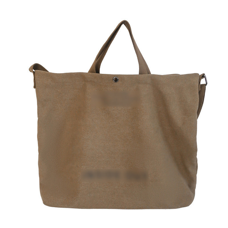 Women's Canvas Large Capacity Fashion Trendy Vintage Shoulder Bags
