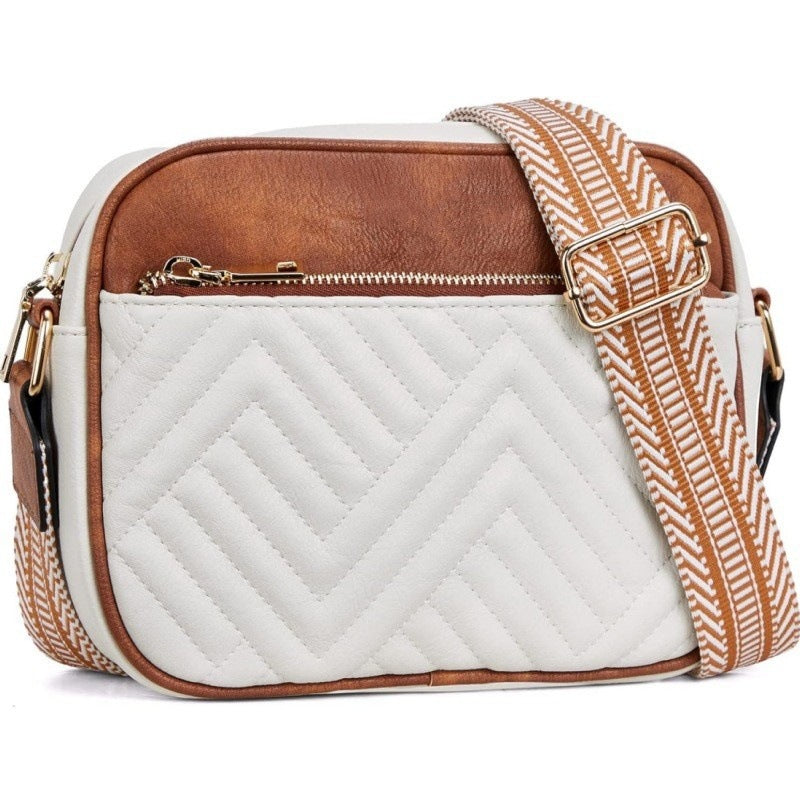 Women's Elegant Adjustable Strap Imitation Leather Crossbody Bags