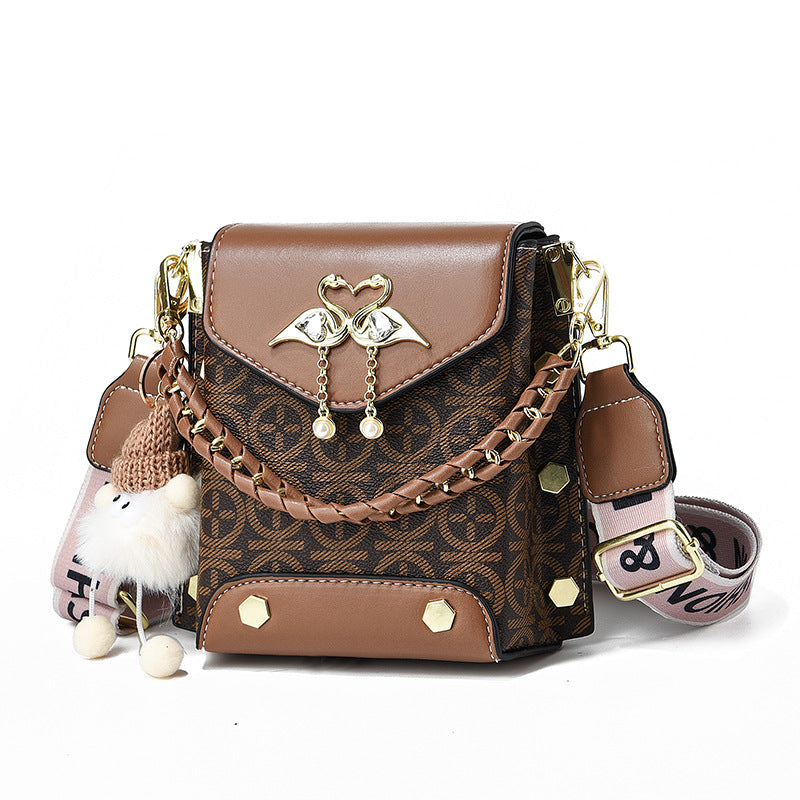 Classic Korean Simple Summer Mobile Female Shoulder Bags