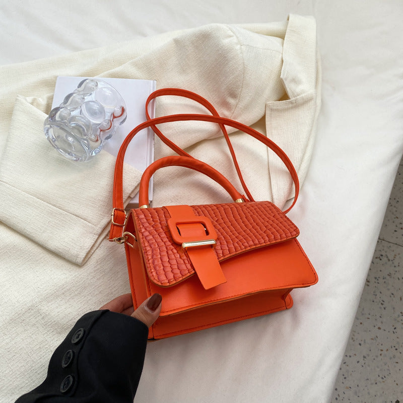 Women's Crocodile Pattern Simple High Quality Strictly Shoulder Bags