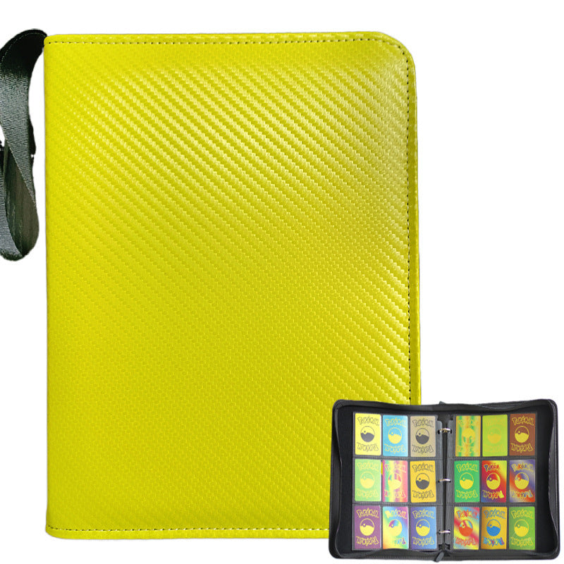 Storage Book Four Nine Grid Solid Card Holder