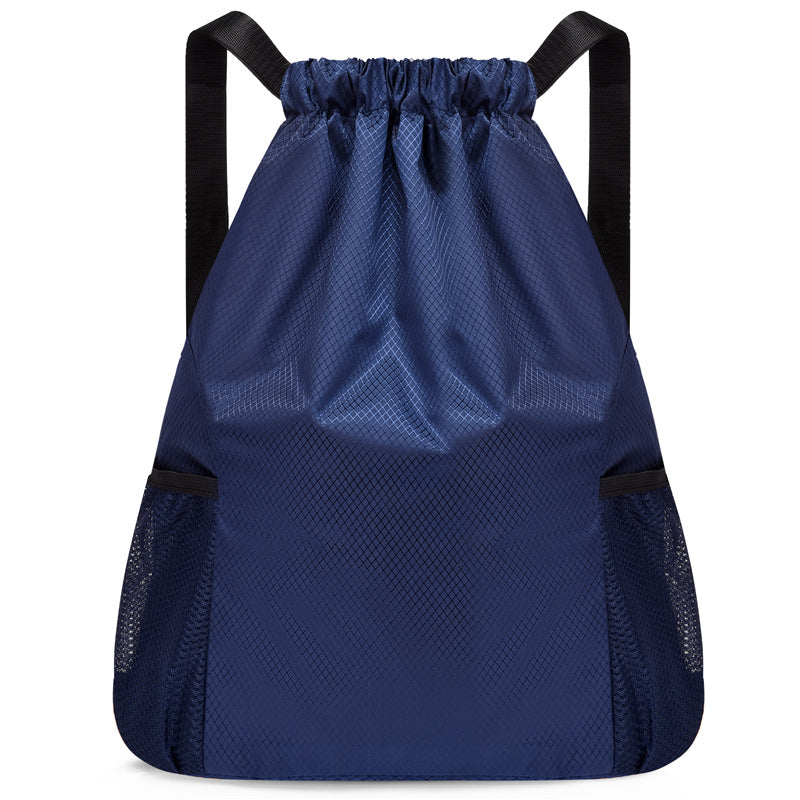 Simple Drawstring Printable Large Capacity Basketball Backpacks
