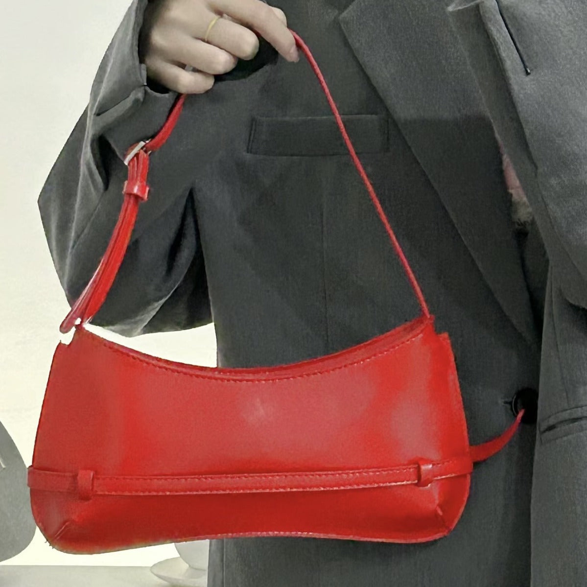French Minority Fashion Retro Baguette High Sense Armpit Bags