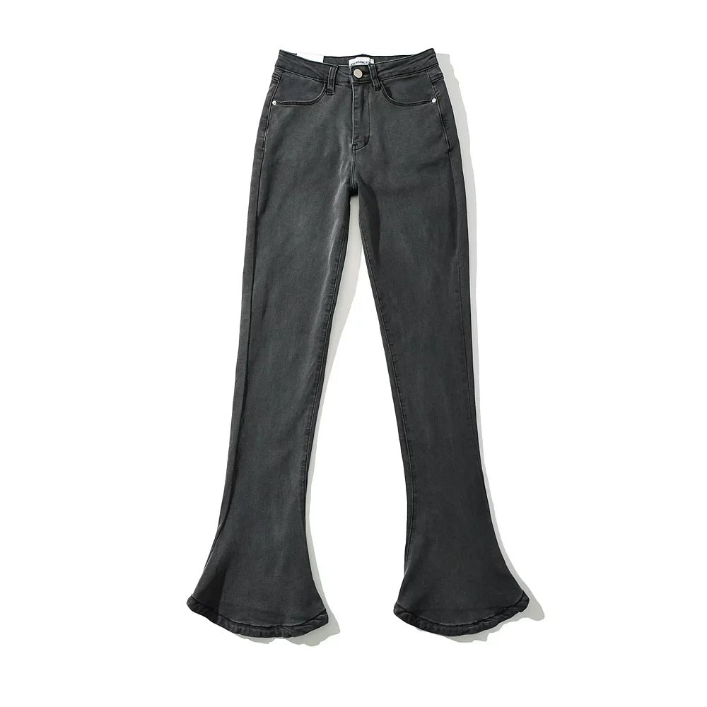 Women's American Autumn Hot Retro High Waist Stretch Slim Fit Jeans