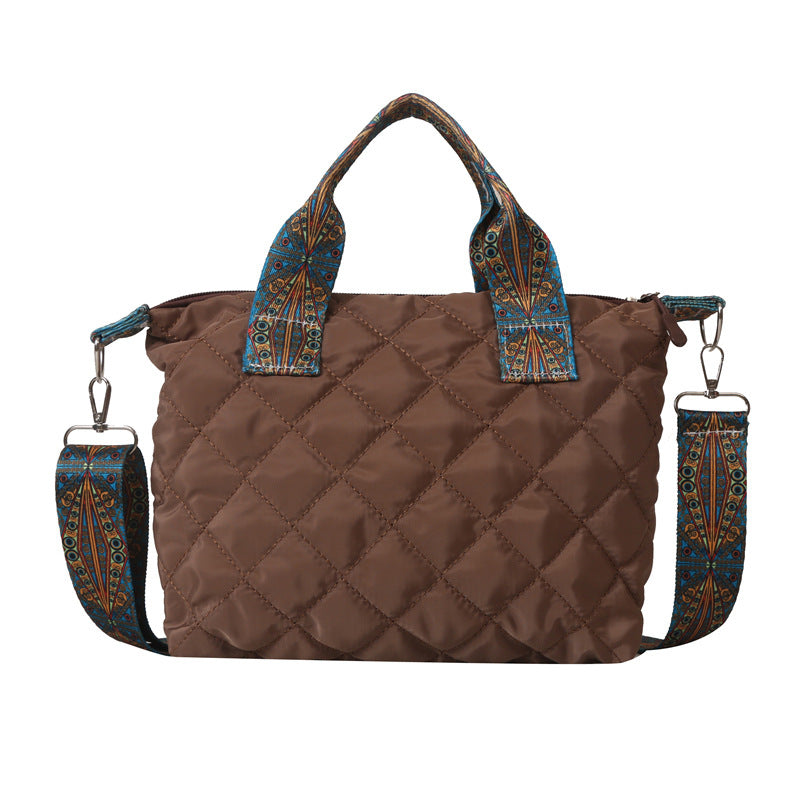 Women's Rhombus Korean Style Simple Stylish Personalized Shoulder Bags
