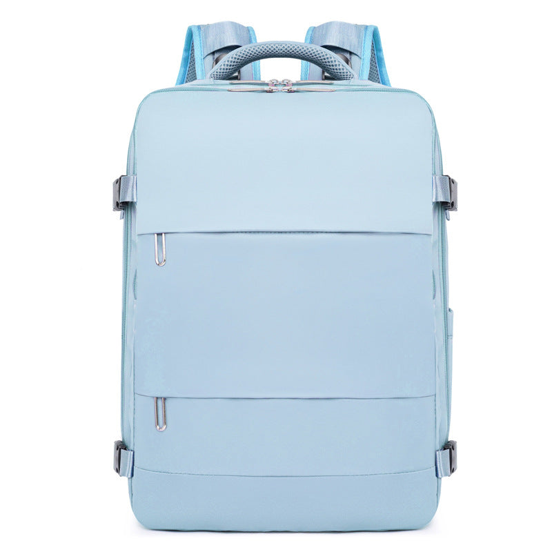 Rechargeable Large Capacity Short Trip Printed Travel Bags