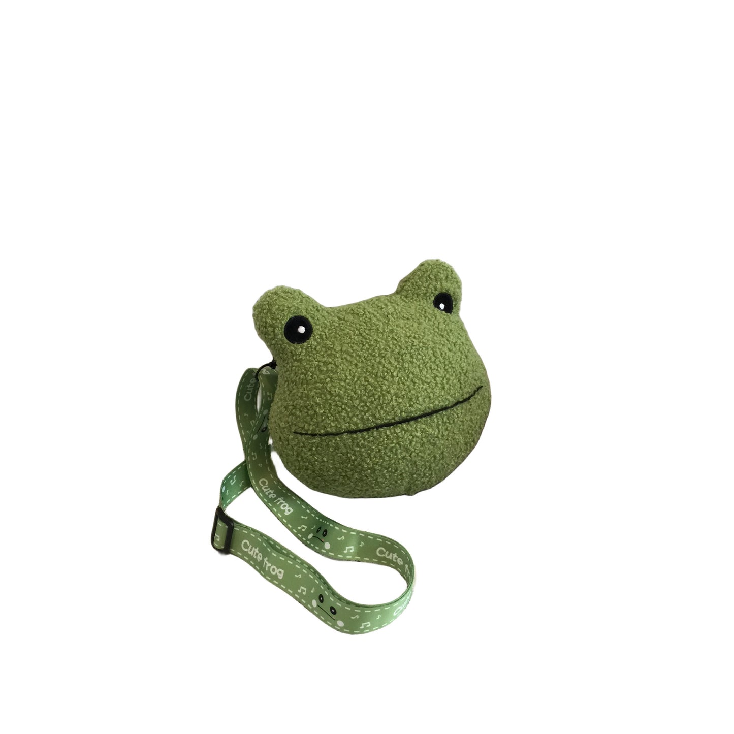 Ugly Cute Funny Lonely Green Frog Shoulder Bags