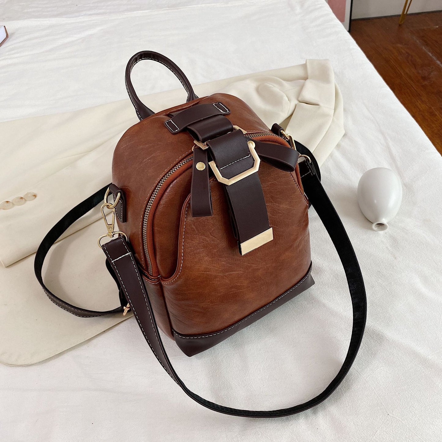 Elegant Style Vintage Trendy Portable Fashion Backpacks