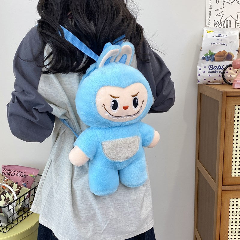 Cute Pop Mart Doll Little Plush Backpacks