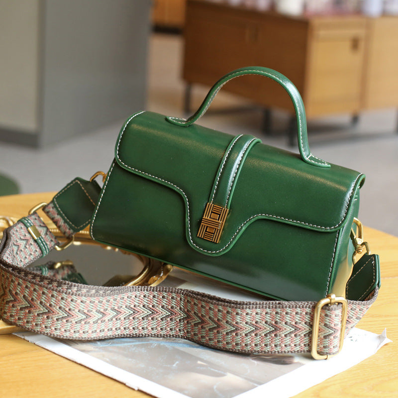 Women's Genuine Leather Niche High-grade Mild Luxury Shoulder Bags