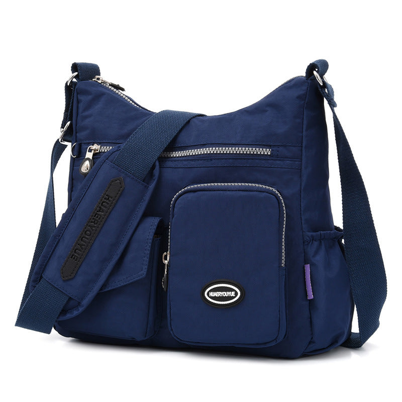 Women's Pretty Nylon Cloth Fashion Waterproof Shoulder Bags