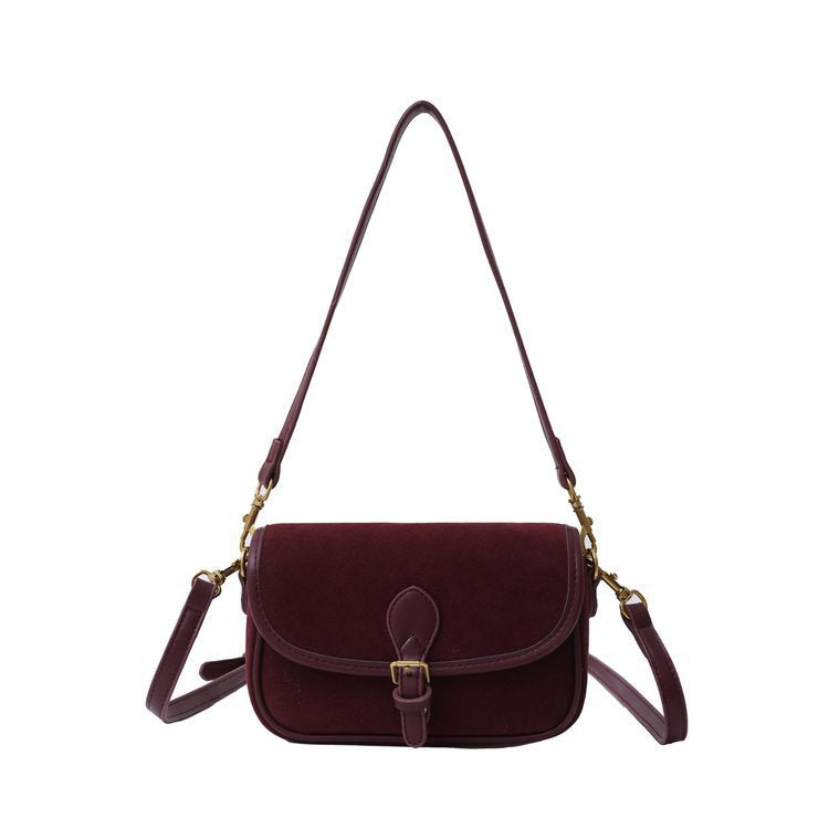 Women's High-grade Retro One Saddle Temperament Wild Tofu Crossbody Bags