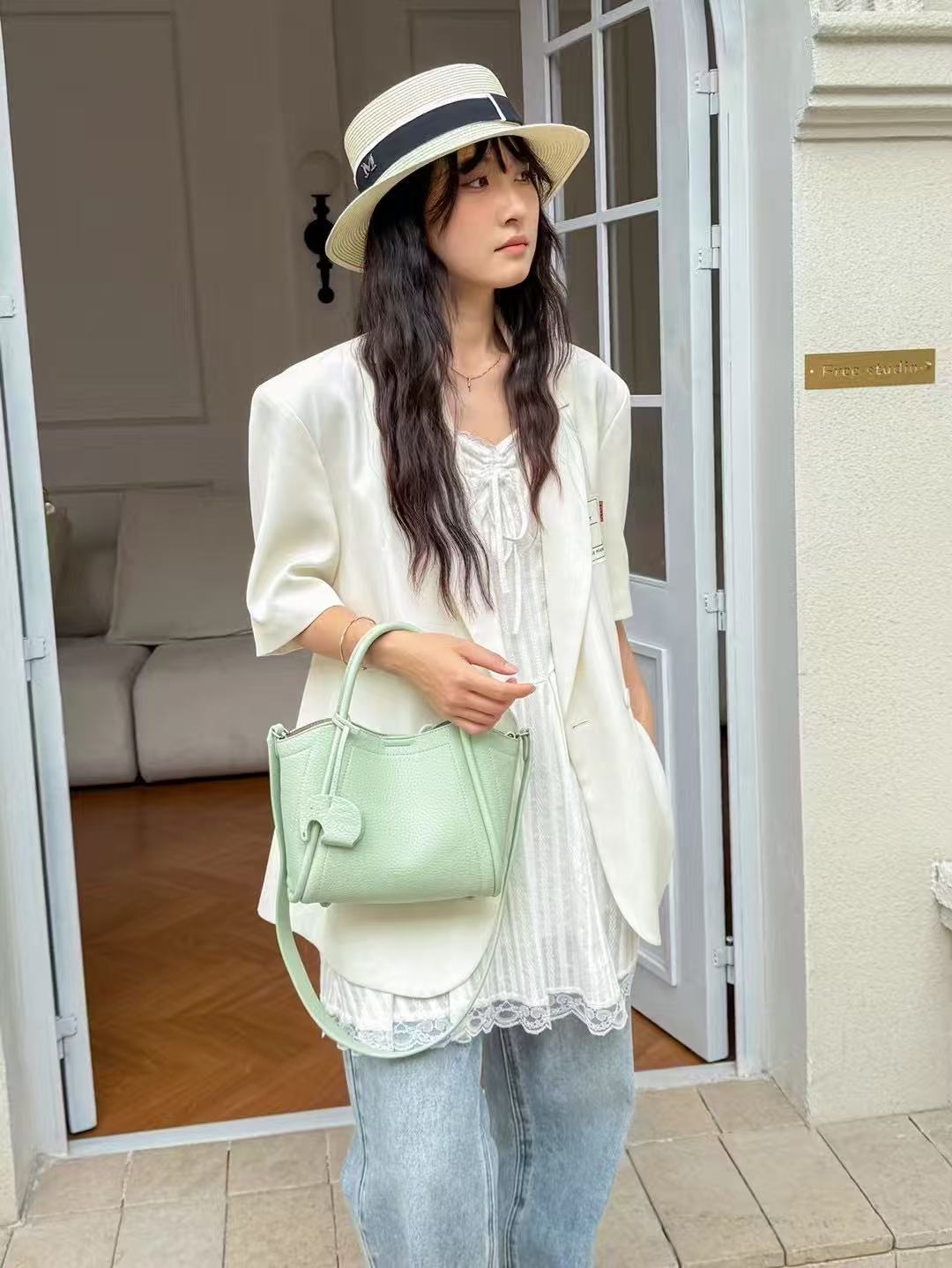 Classic Vegetable Basket Niche Fashion Portable Handbags