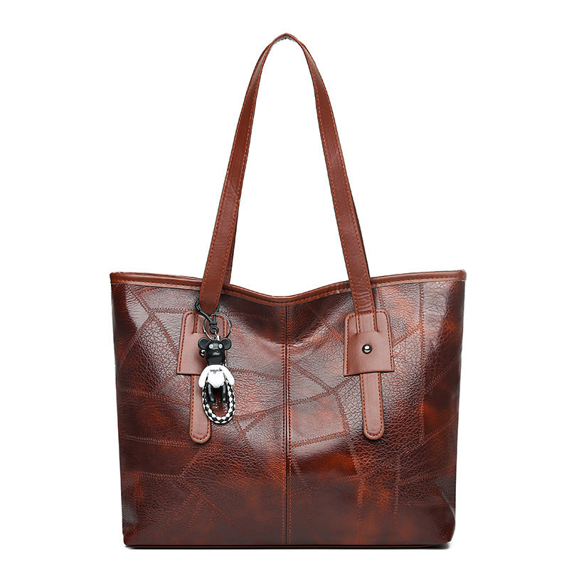 Women's Large Capacity Korean Trendy Portable Commuter Shoulder Bags