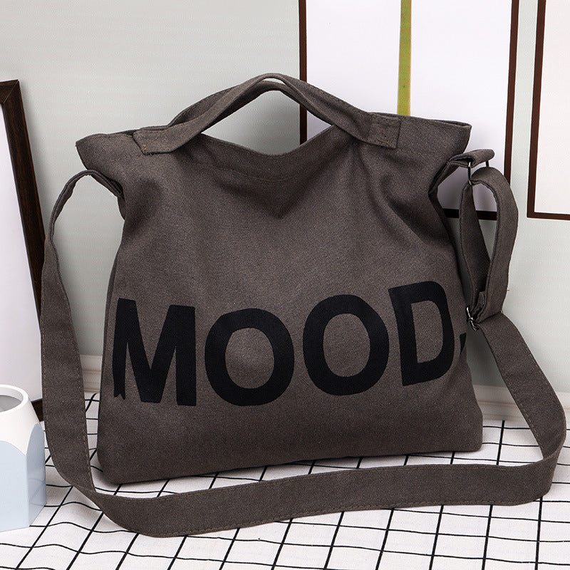 Women's & Men's & Canvas Large Capacity Korean Style Crossbody Bags
